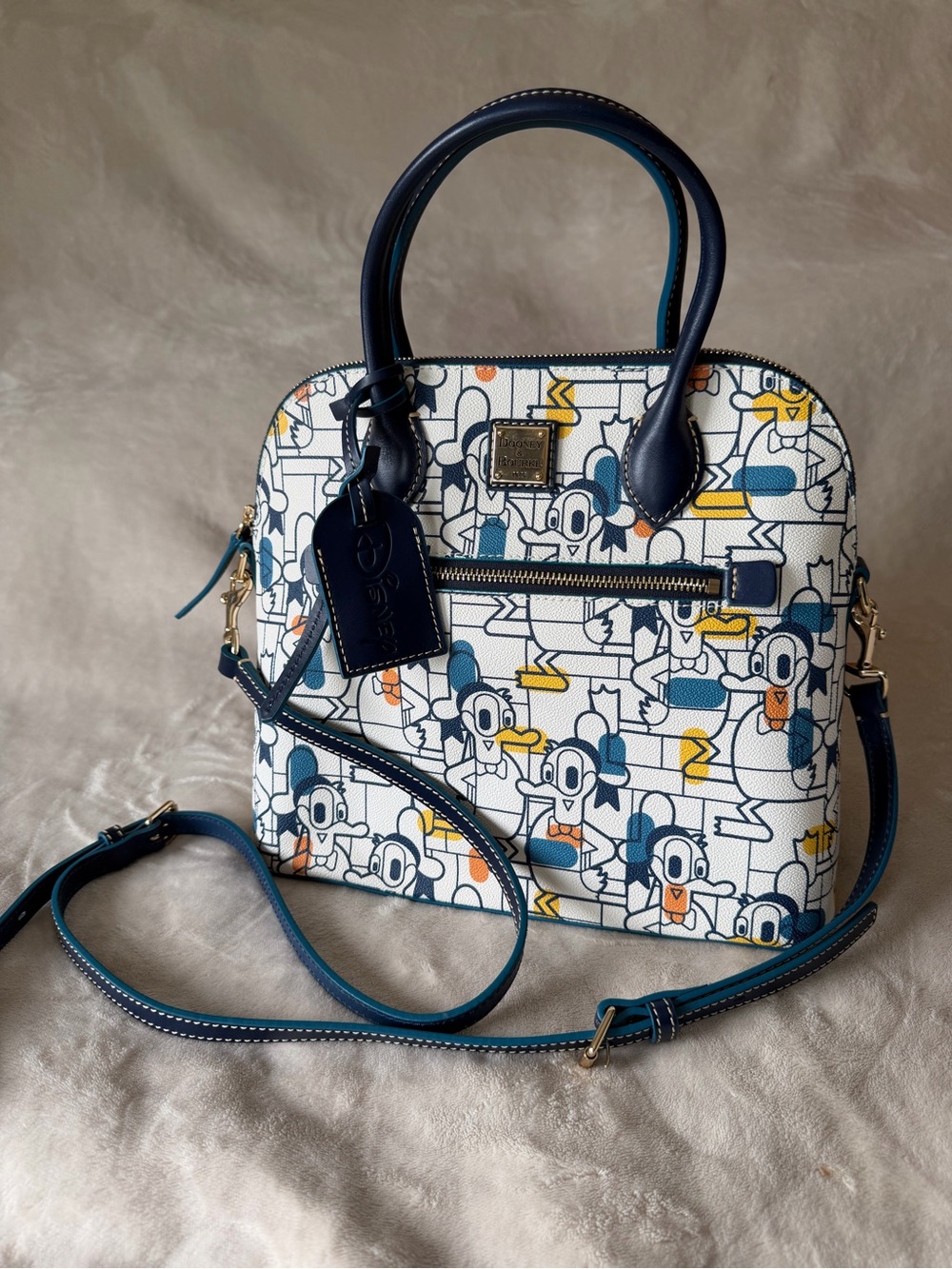 Dooney & Bourke Disney 2024 Donald Duck 90th Anniversary Crossbody Bag